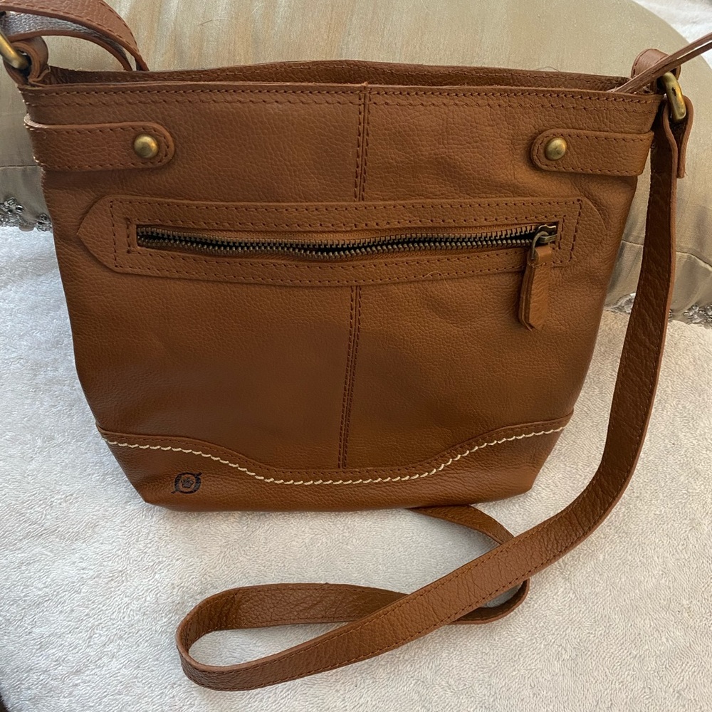 Born 9x10 crossbody brown purse